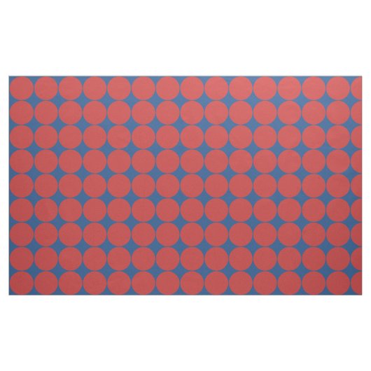 Großes Kreis-Muster Stoff (Yard (91,4 cm))