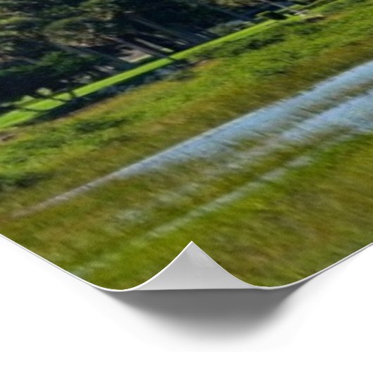 Großes Kreuz in St. Augustine, Florida Poster (Ecke)