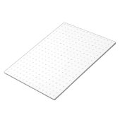 Großes Kreuzgraphikpapier Notizblock (angewinkelt)