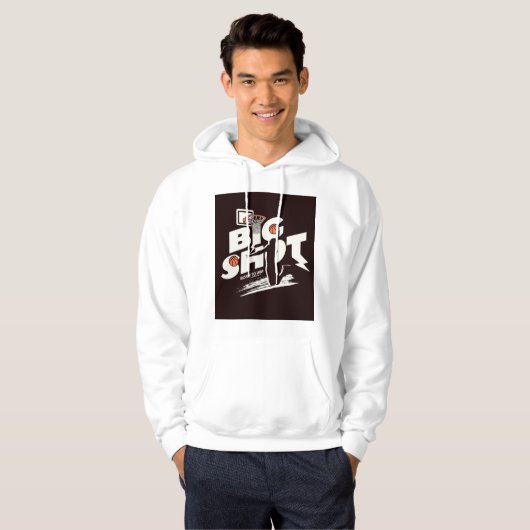 Großes Kurzes Gehäuse Hoodie (Vorne ganz)
