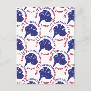 Großes Kuschelmonster Postkarte
