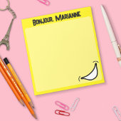 Großes Lächeln Lebhaft farbiges Notepad Notizblock