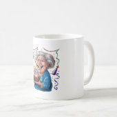 Großes Lächeln Oma Geburtstag Kaffeetasse (VorderseiteRechts)