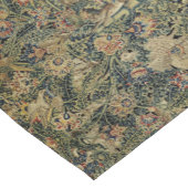 Grosses Leaf Verdure & Animals Renaissance Tapesta Kurzer Tischläufer (Ecke)