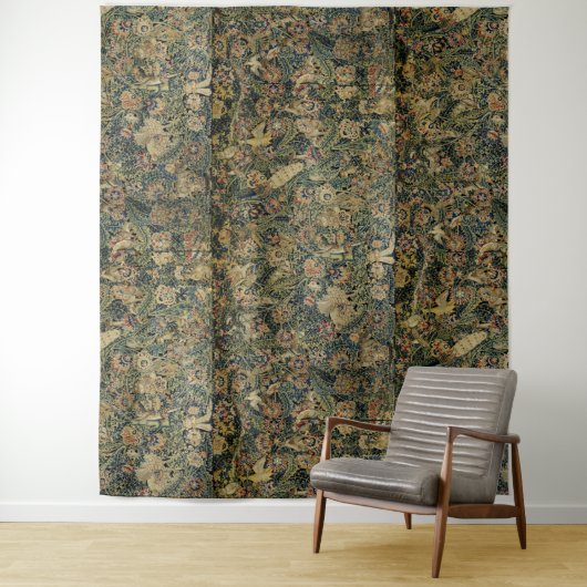 Grosses Leaf Verdure & Animals Renaissance Tapesta Wandteppich (Beispiel)