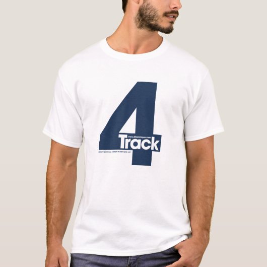 Großes Logo 4Track T-Shirt (Vorderseite)