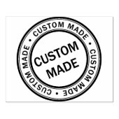 Großes Logo für benutzerdefinierte Unternehmen Gummistempel (Prägung)