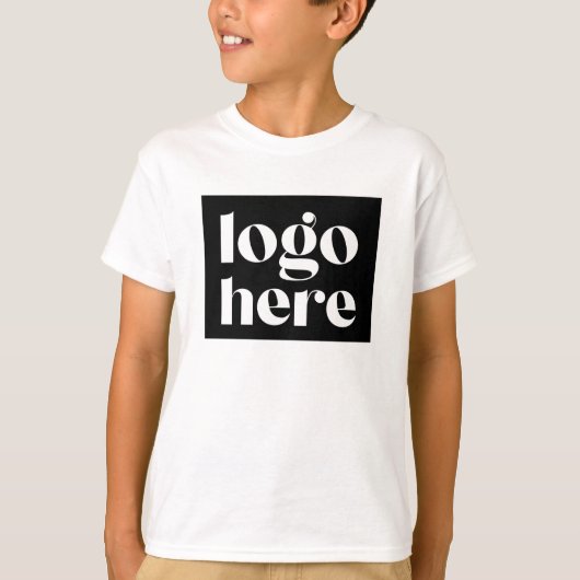 Großes Logo für ein Team mit eigenen Logos Kids-T  T-Shirt (Vorderseite)