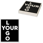 Großes Logo für vertikale Geschäfte Gummistempel (Stempel)