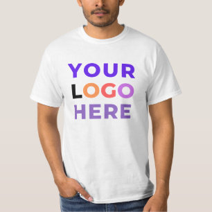 Großes Logo hier   Maßgeschneidertes Werbegeschäft T-Shirt