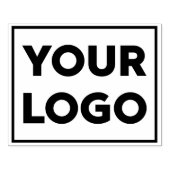 Großes Logo in beliebiger Form Gummistempel (Prägung)