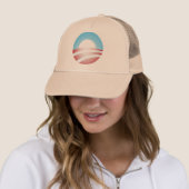 Großes Logo O Barack Obama Truckerkappe (Beispiel)