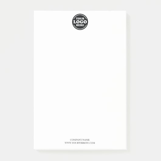 Großes Logo Post-it Klebezettel (Vorderseite)