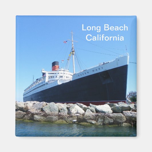 Großes Long Beach Magnet! Magnet (Vorne)