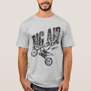 GROSSES LUFT Motocross Supercross Motorrad-Shirt T-Shirt