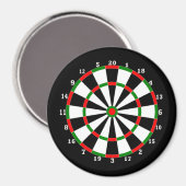 Großes Magnet - Dartboard-Design (Vorderseite/Rückseite)