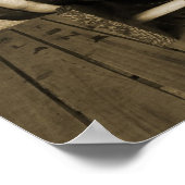 Großes Mammas Wine Barrel Poster! Poster (Ecke)