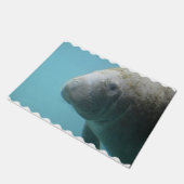 Großes Manatis Unterwasser Fußmatte (Schrägansicht)