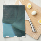 Großes Manatis Unterwasser Geschirrtuch (Viertel Falte)