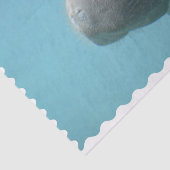 Großes Manatis Unterwasser Seidenpapier (Ausschnitt)