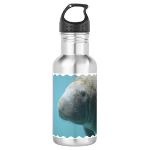 Großes Manatis Unterwasser Trinkflasche