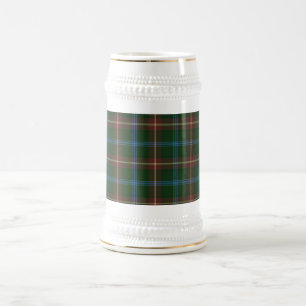 Großes Manitoba-Tartan Bierglas