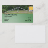 großes MietPartyzelt Visitenkarte (Vorne/Hinten)