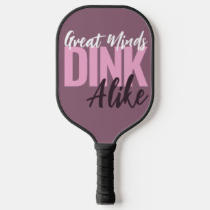 Großes Mindest-Dink-Bild wie eine benutzerdefinier Pickleball Schläger