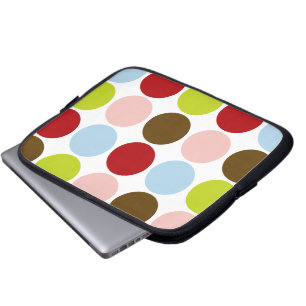 Großes Mod punktiert Laptopschutzhülle