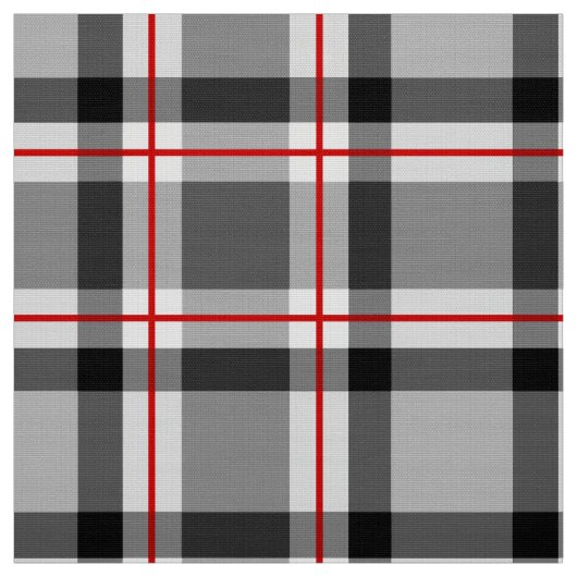 Großes modernes kariertes, schwarz, weiß, Grau und Stoff (Muster)