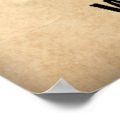 Grosses Motivierend Poster "The Who Triumph" (Ecke)