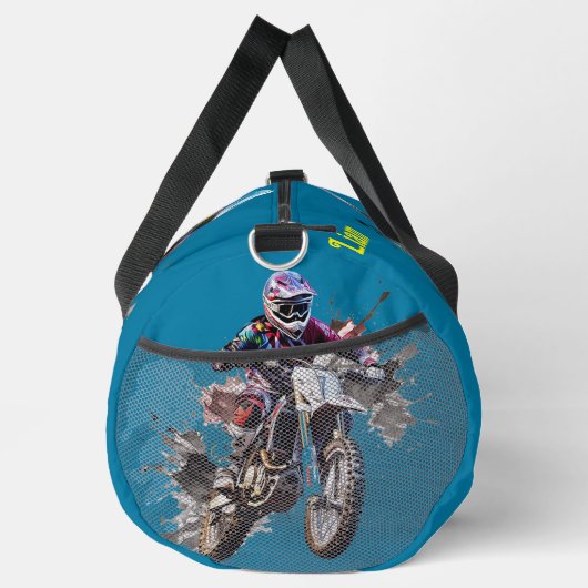 Grosses Motocross Duffle Bag (Rechts)