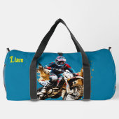 Grosses Motocross Duffle Bag (Rückseite)