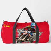 Grosses Motocross Duffle Bag (Vorderseite)
