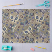 Grosses, nahtloses Schmetterlingsmuster Seidenpapier (Basteln)