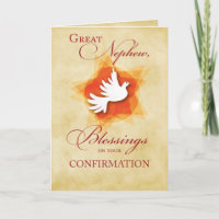 Großes Nephew, Glückwunsch an Gott
