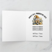 GROSSES NEUJAHR, Geburtstag, etc. Karte (Innenseite)