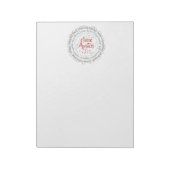 Grosses Notepad - Jane Austen Period Dramas - Vert Notizblock (Rotiert)