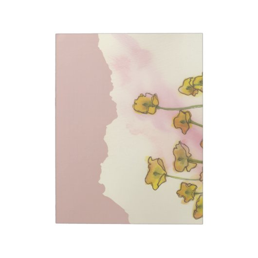 Grosses Notizblock mit gelben Pappchen (Rotiert)