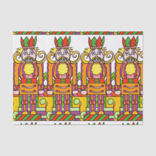 Großes Nussknacker-Seidenpapier Seidenpapier