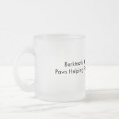 Großes O sorgen sich nicht Mattglastasse (Links)