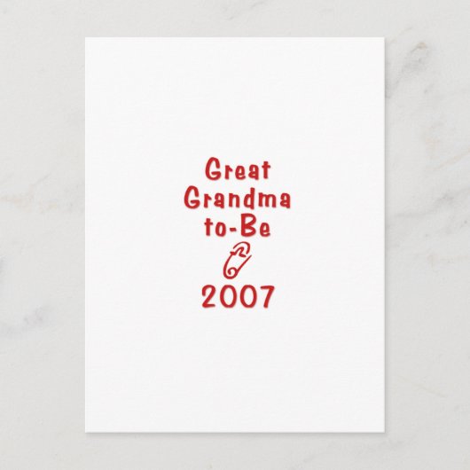 Großes Oma, 11 Postkarte zu sein (Vorderseite)