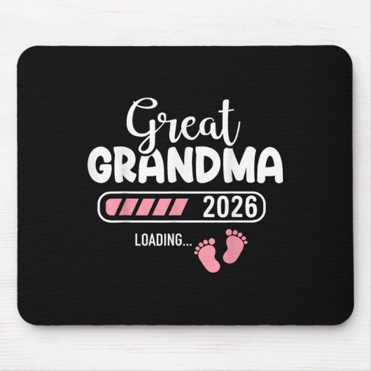 Großes Oma 2026 Ladung Mousepad (Vorne)