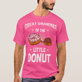 Großes Oma der kleinen Donut-Genderoffenbarung Pa T-Shirt