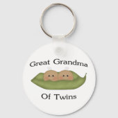 Großes Oma des Zwillings Schlüsselanhänger (Vorderseite)