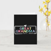 Großes Oma Est 2026 nach Großopma befördert Karte (Gelbe Blume)