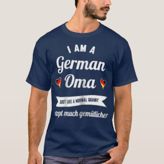 Großes Oma für die besten deutschen Grannys T-Shirt