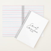 Großes Oma Großes Opa Set ・Neue große Großartigkei Notizblock (Innen)