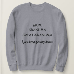 Großes Oma Sweatshirt