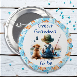 Großes Oma | Themed Baby Dusche Button